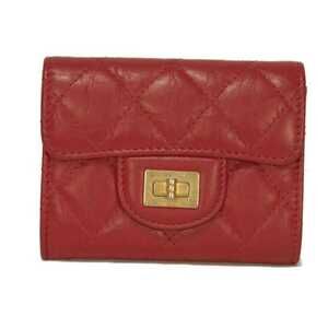 CHANEL Red Wallet